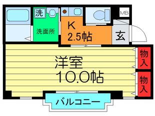 ハッピ－アウルの物件間取画像